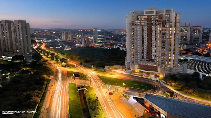 Apartamento na planta com 210 m², 3 suítes e com 3 vagas de garagem no bairro Campos Elísios em Jundiaí